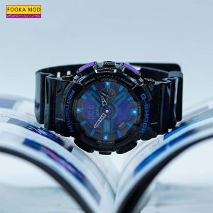ساعت اسپرت G-Shock-Black-blue مدل110 HC
